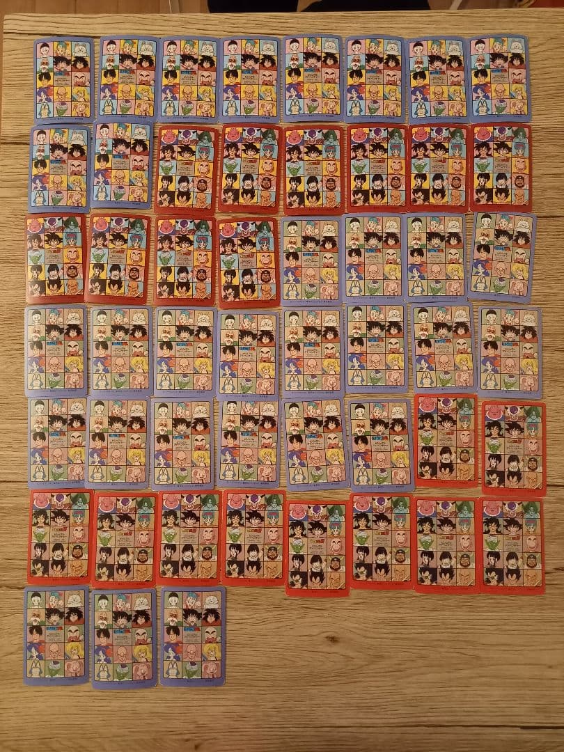 『当時物希少』ドラゴンボールカードビジュアルアドベンチャー ノーマル74枚セット