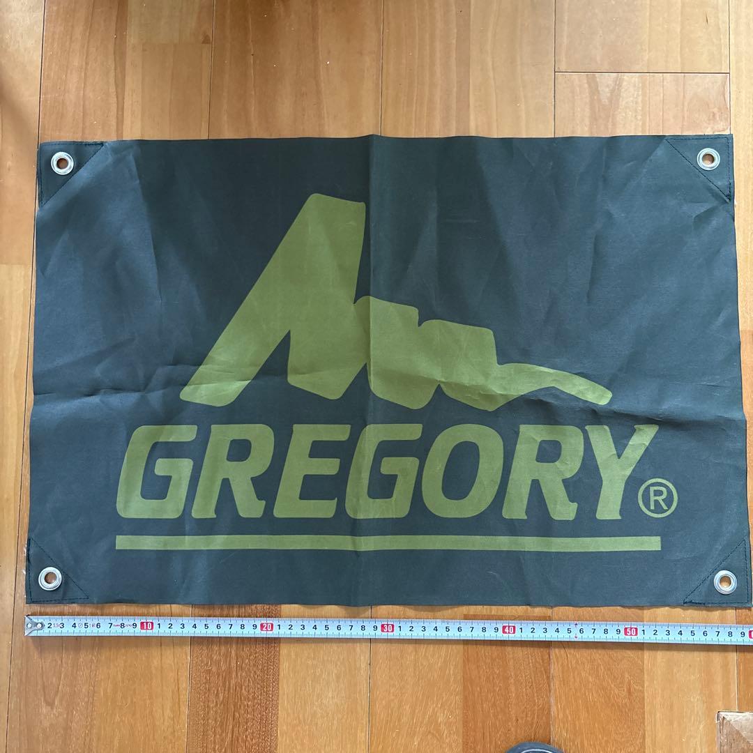 旧ロゴ　GREGORY バナー　非売品　 レアカラー