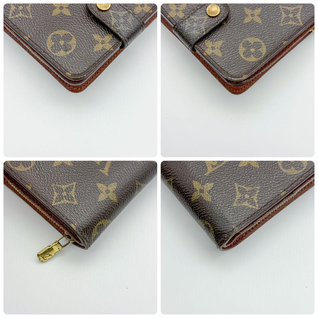 【最高級品】ルイヴィトン モノグラム コンパクトジップ 折り財布 M61667
