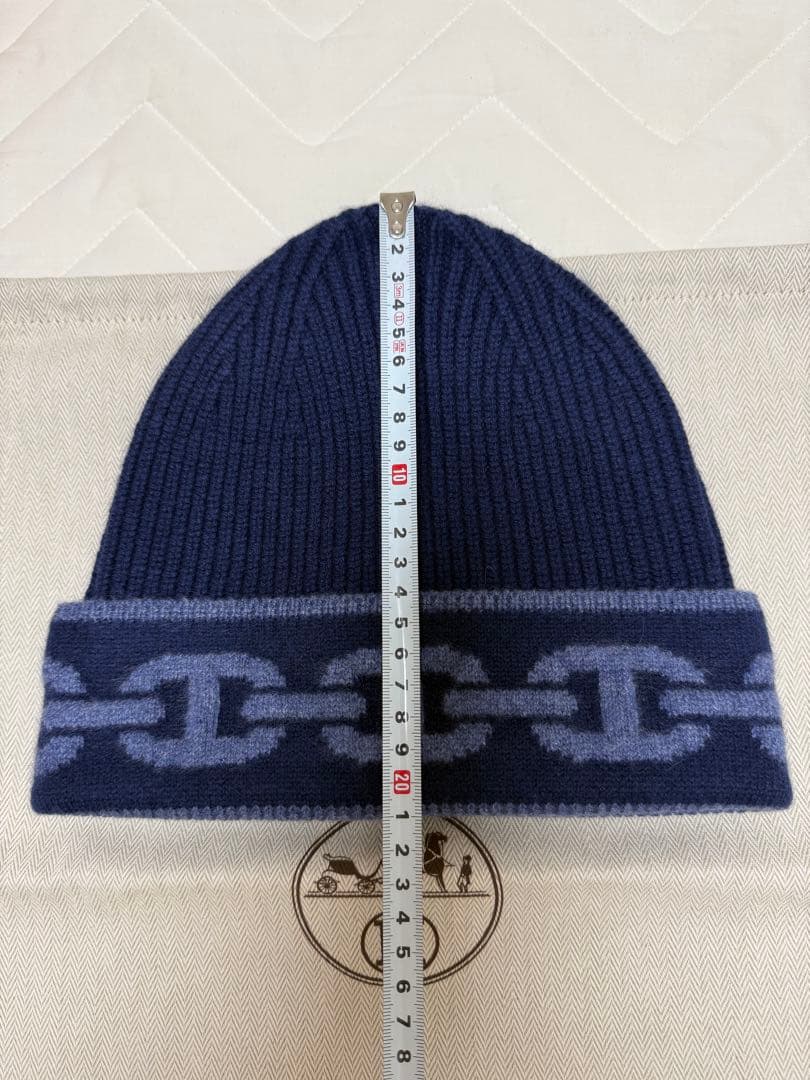 【新品未使用】 エルメス 新作　ニットキャップ 《ヘヴン》 L