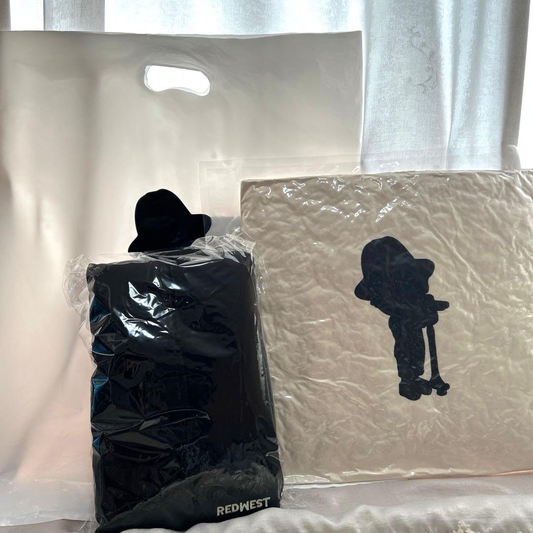 赤西仁　REDWEST アプグレ特典　マフラー　クッション