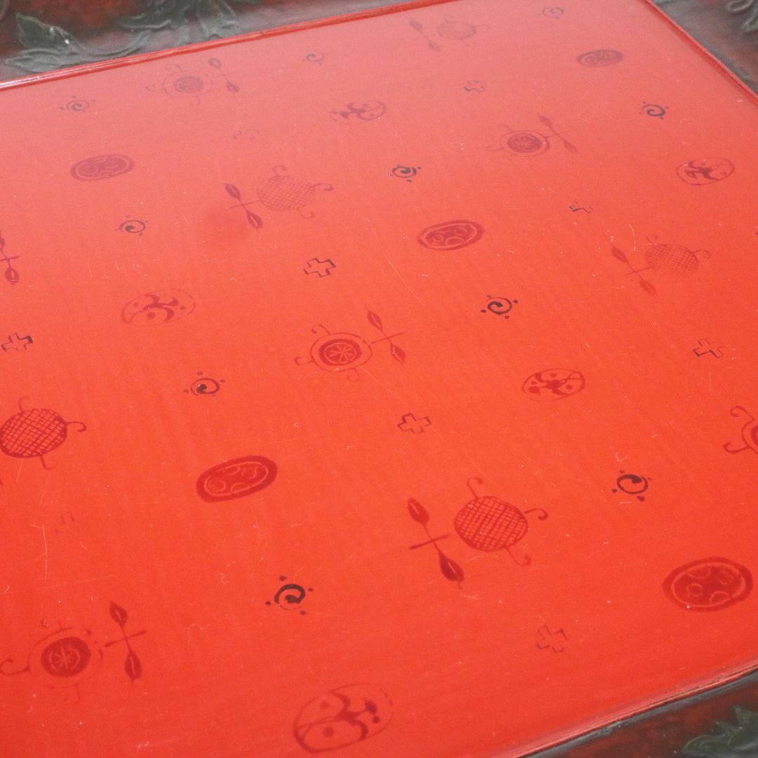 高岡漆器　勇助塗 石井祐介 造　お盆　5客　共箱