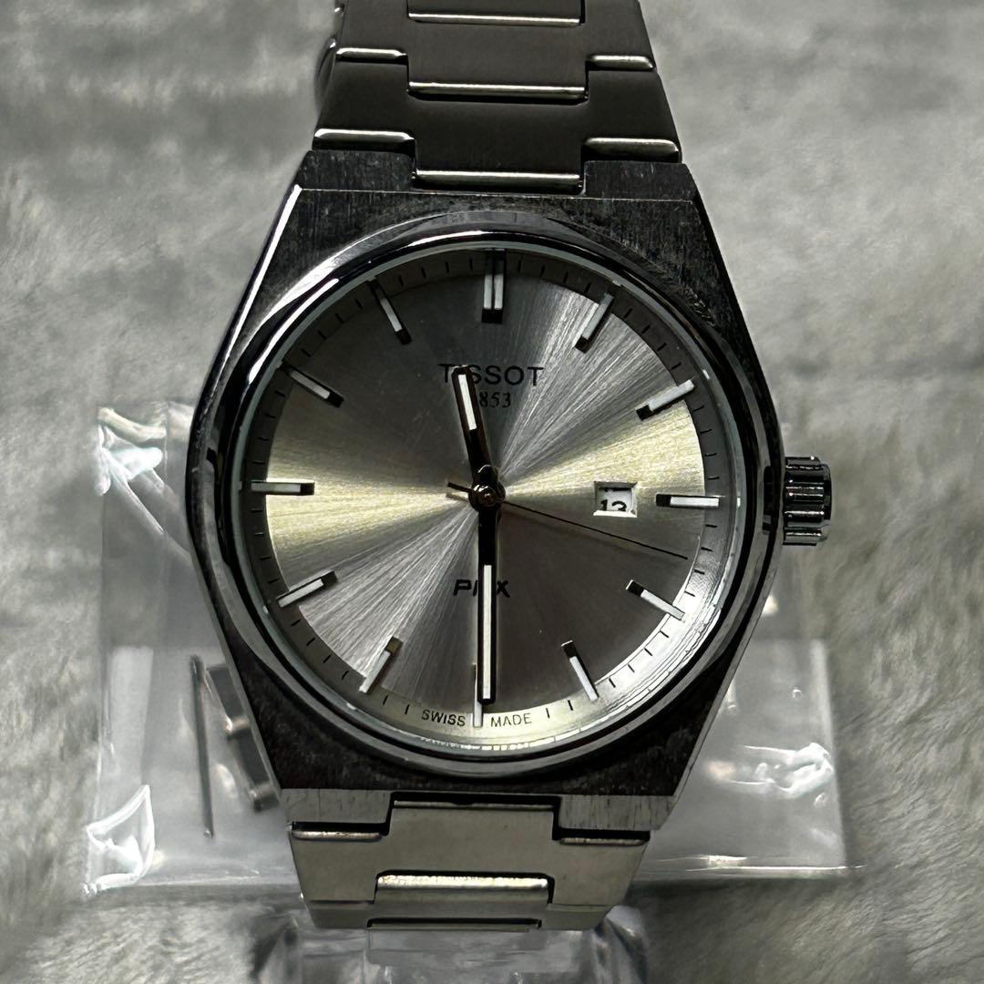 TISSOT ティソ PRX クォーツ 40mm シルバー　T137410A
