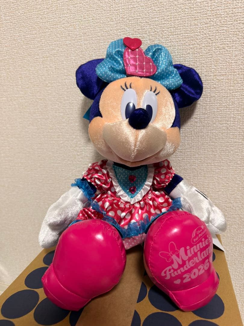 ミニーマウス ぬいぐるみ 2026 パルパルーザ ミニファン 未使用