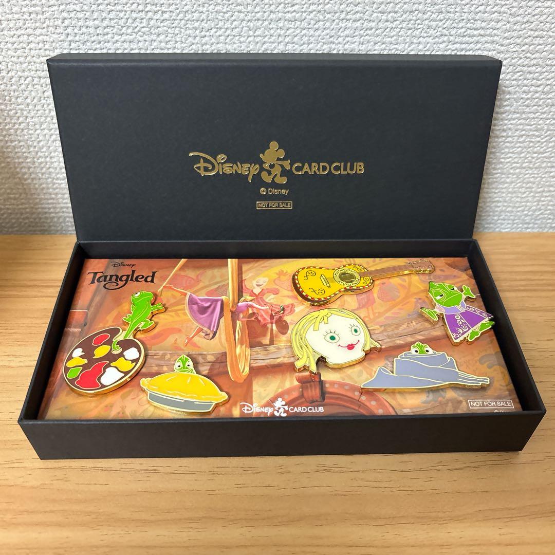 【非売品】塔の上のラプンツェル　ピンバッジセット　ディズニーカードクラブ　JCB