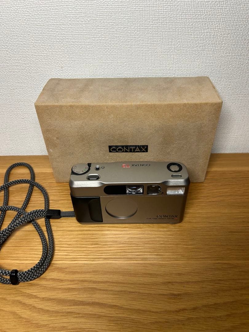 CONTAX T2 シルバー コンパクトカメラ