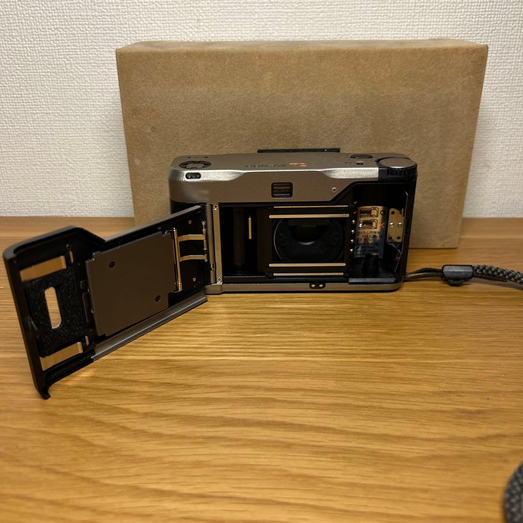 CONTAX T2 シルバー コンパクトカメラ