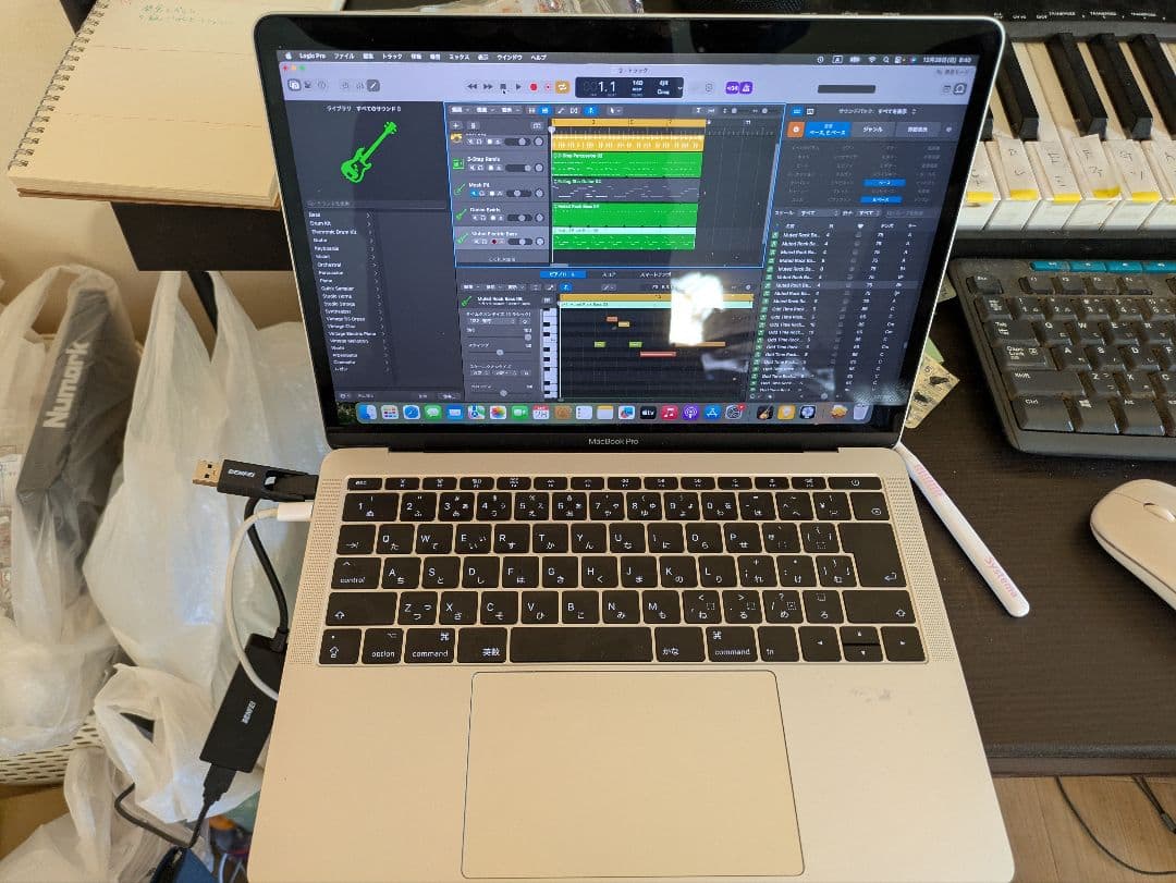 MacBook pro 2017 シルバー 13インチ 音楽制作向け