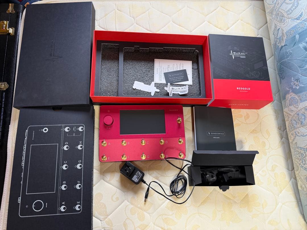 ギター Quad cortex REDGOLD