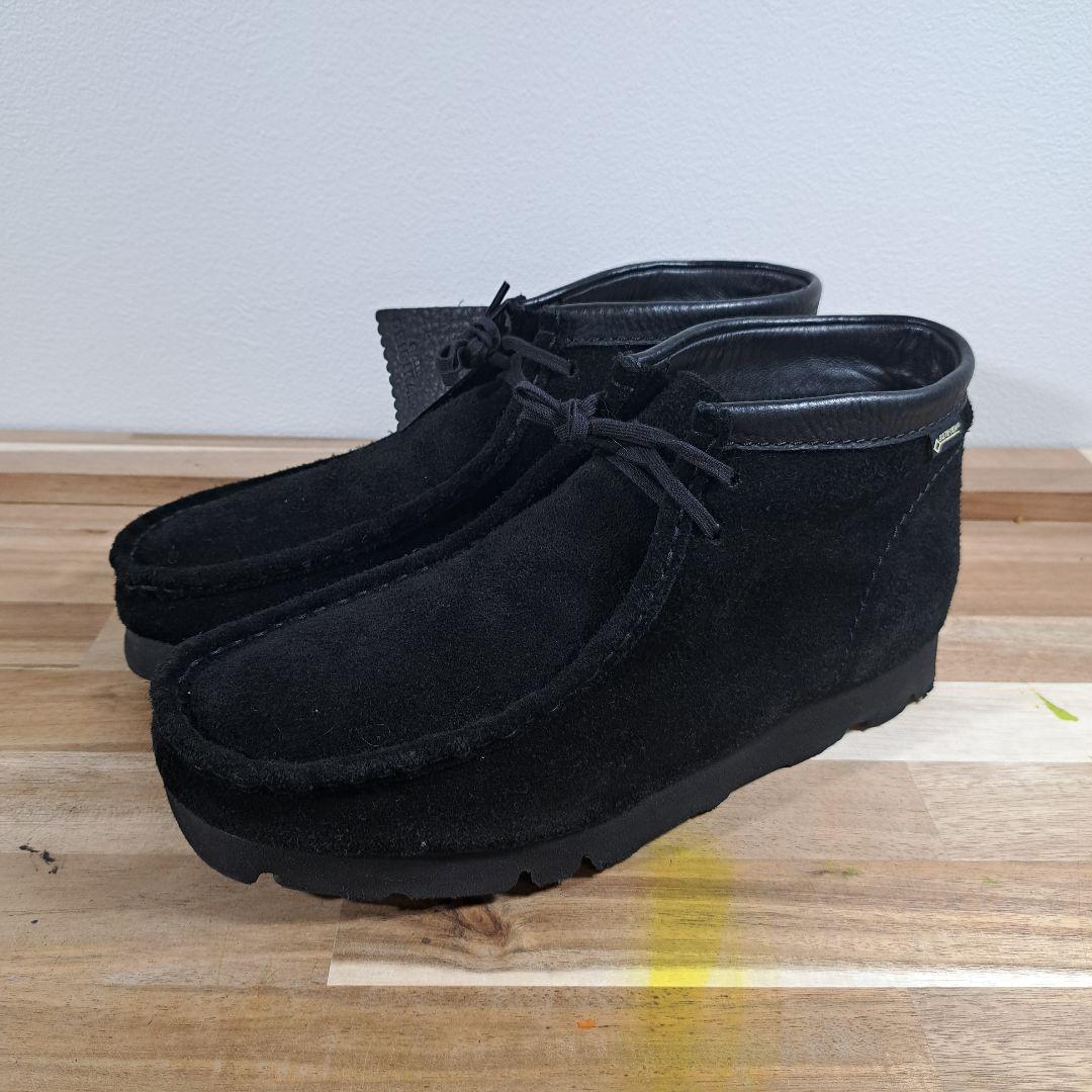 Clarks GORE-TEX ワラビー 26.5 ブラックスエード