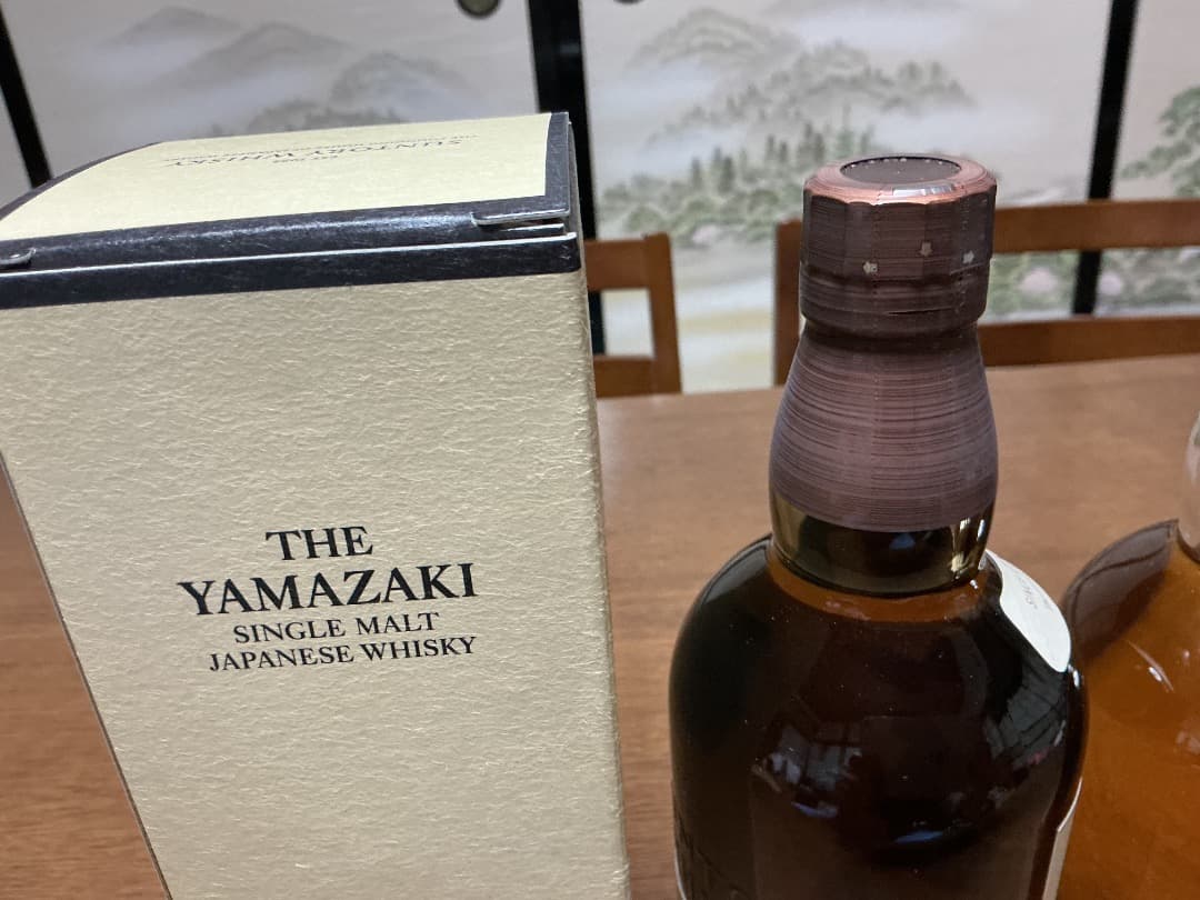 新品未開栓 山崎シングルモルト箱付き　イチローズモルトホワイトラベル２本