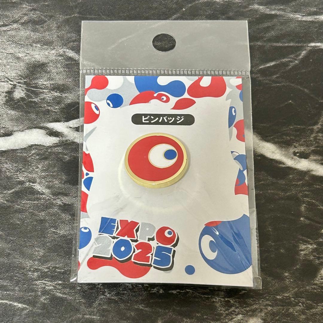 大阪万博　こみゃく　ピンバッジ