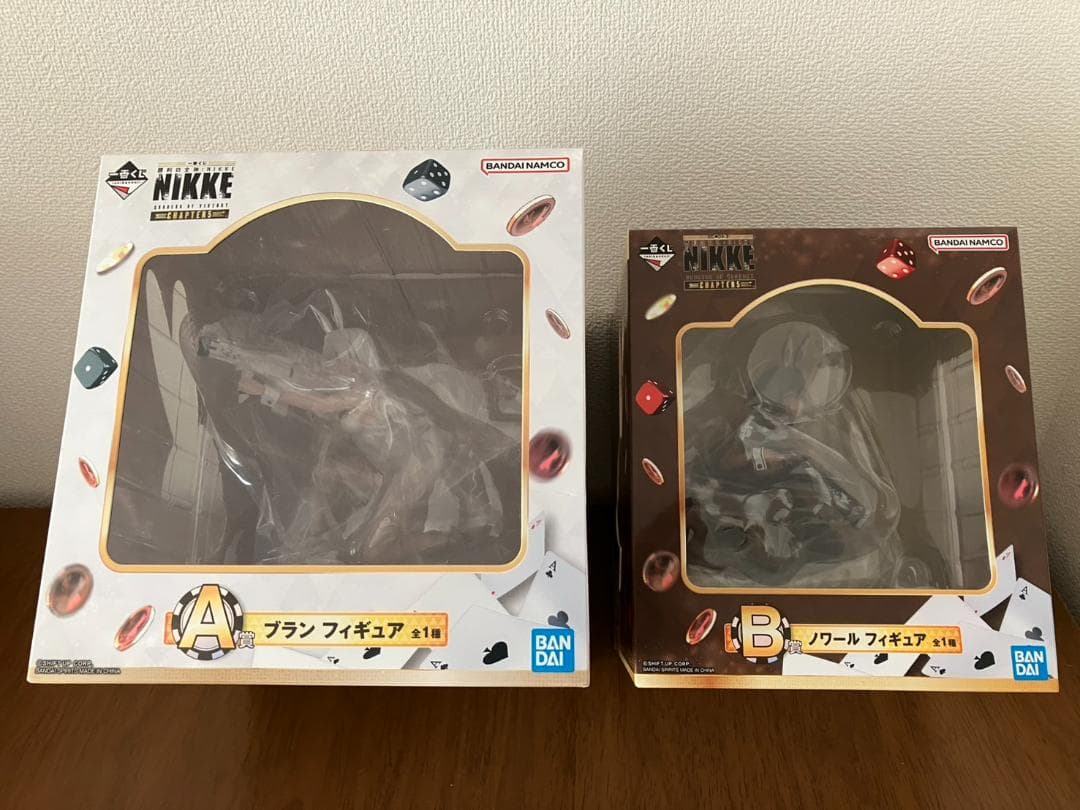 【新品未開封】勝利の女神：NIKKE 一番くじ フィギュア ブラン＆ノワール