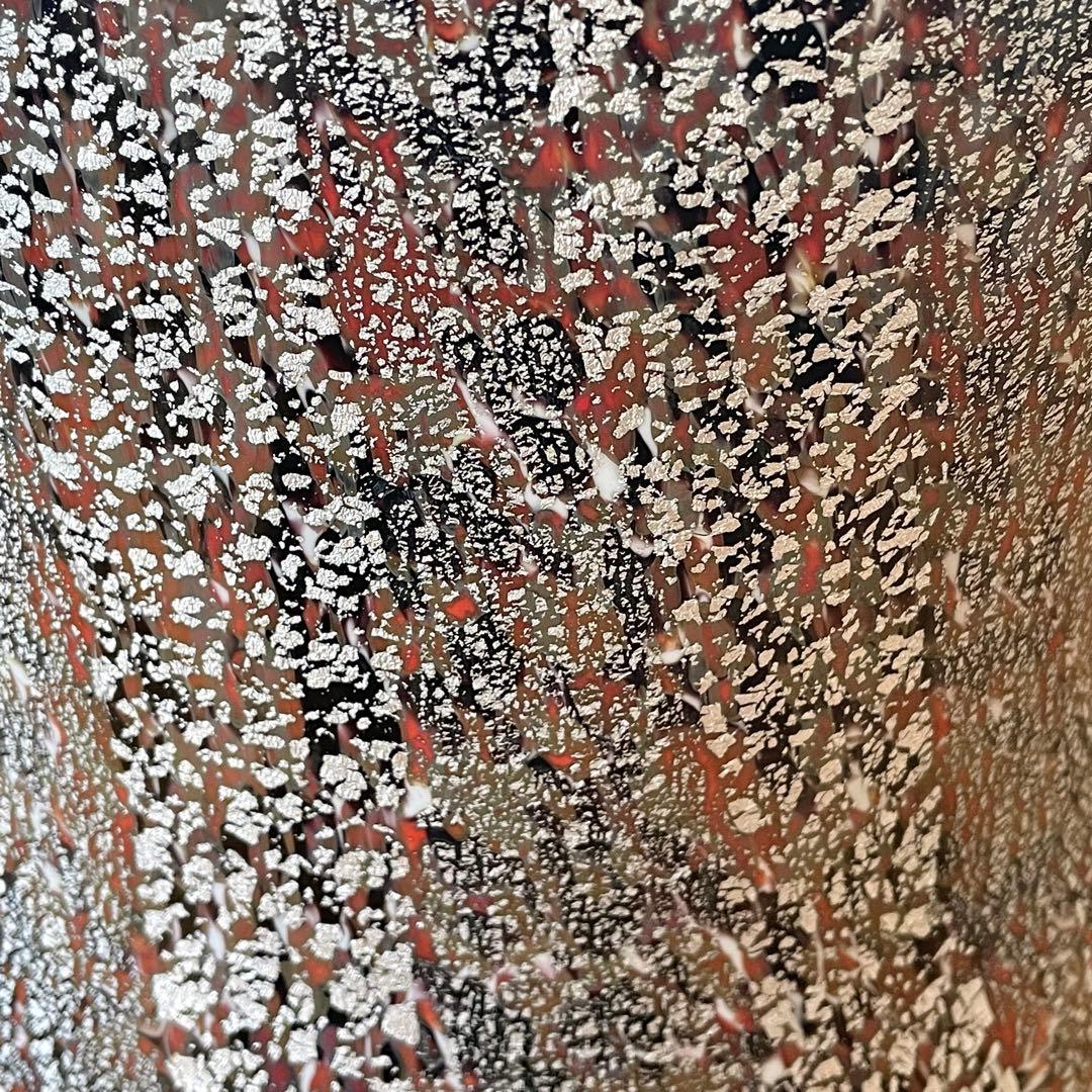 小林貢 宙吹硝子 花瓶 花器 ガラス工芸 花しぐれ フラワーベース