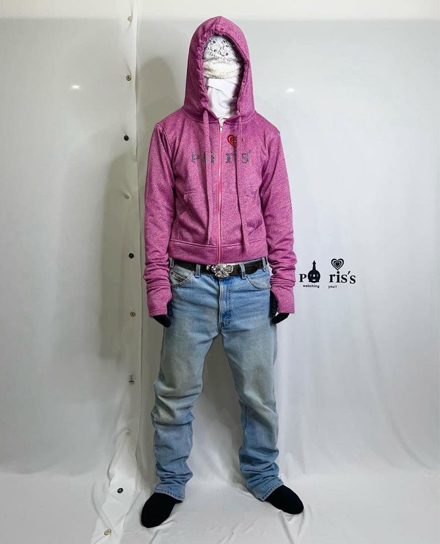 新品 Dinoworks 最新 パーカー フーディー PARIS PORIS
