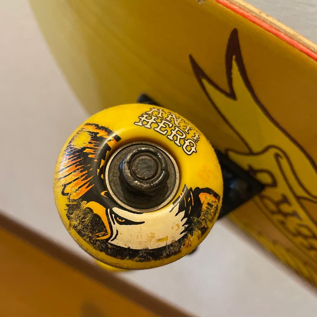 子供用　アンチヒーロー　スケートボード　コンプリート　7.3 ミニ