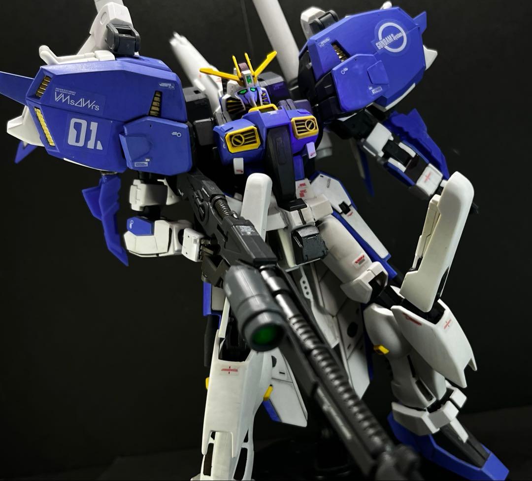 改造ガンプラ　塗装済み完成品　hgスペリオルガンダム　sガンダム