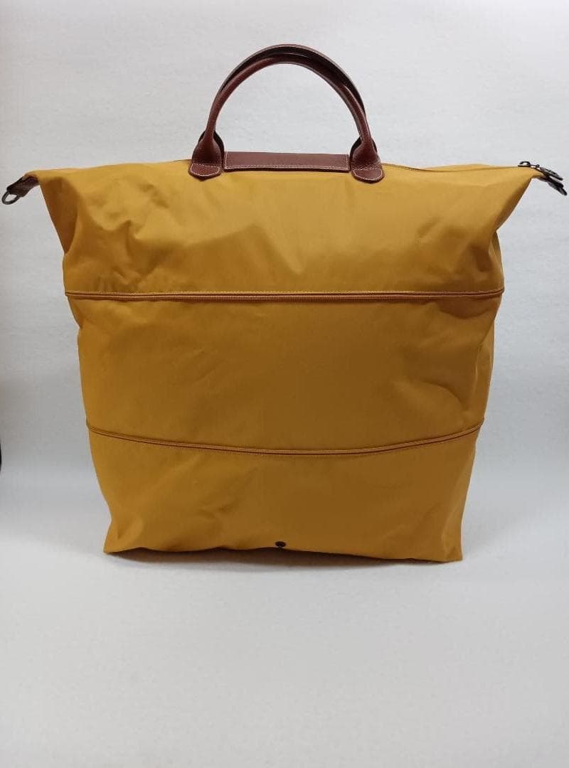 未使用　LONGCHAMP　２WAY拡張式　ボストンバッグ　トラベルバッグ