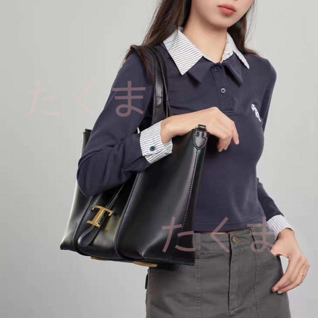 TOD'S トッズ トートバッグ ブラック 大容量