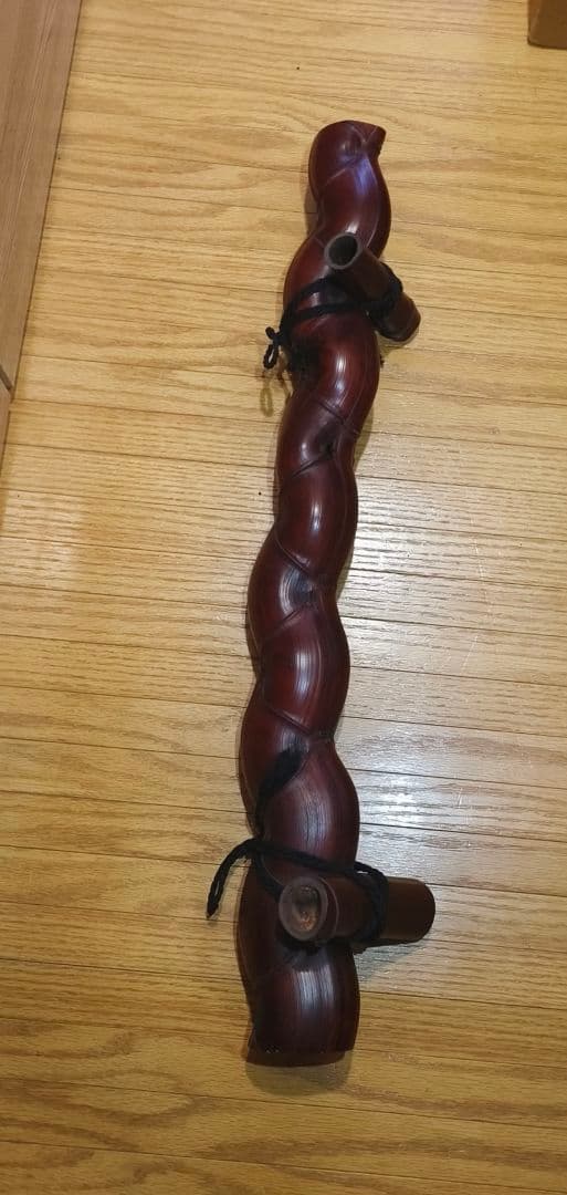 茶道具 煤竹結界 観音竹 骨董 時代物 旧家蔵出し アンティーク 蒐集家古美術