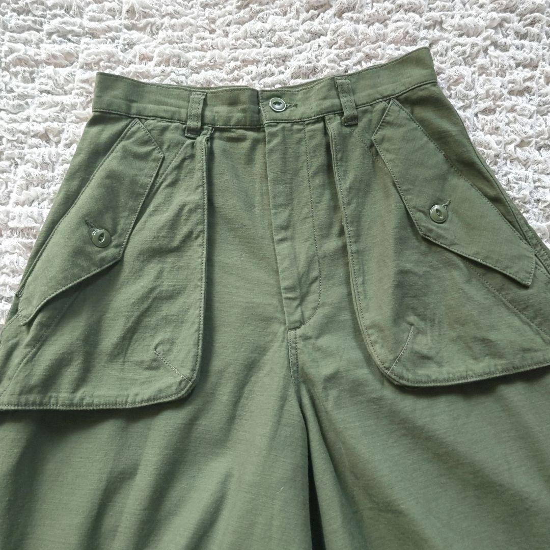 MADISON BLUE / マディソンブルー　ミリタリーキュロット　カーキ