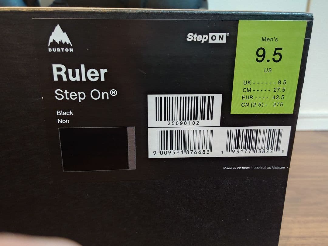 Burton Ruler Step On ブーツ 27.5cm