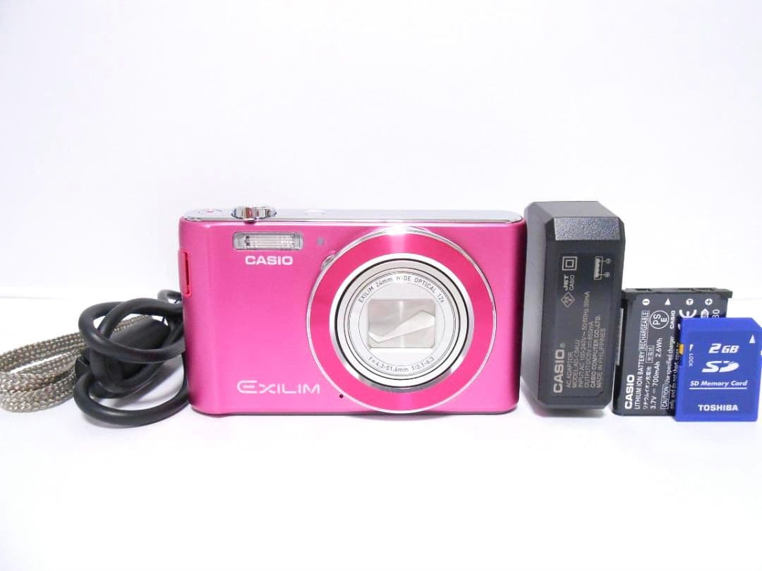 【お値下げ歓迎・ほぼ新品】CASIO EXILIM EX-ZS210 ピンク