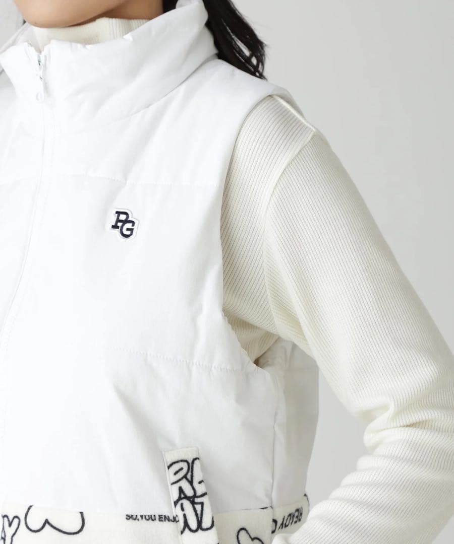 パーリーゲイツ　PG 新品ダウンベスト2025新作　アウター