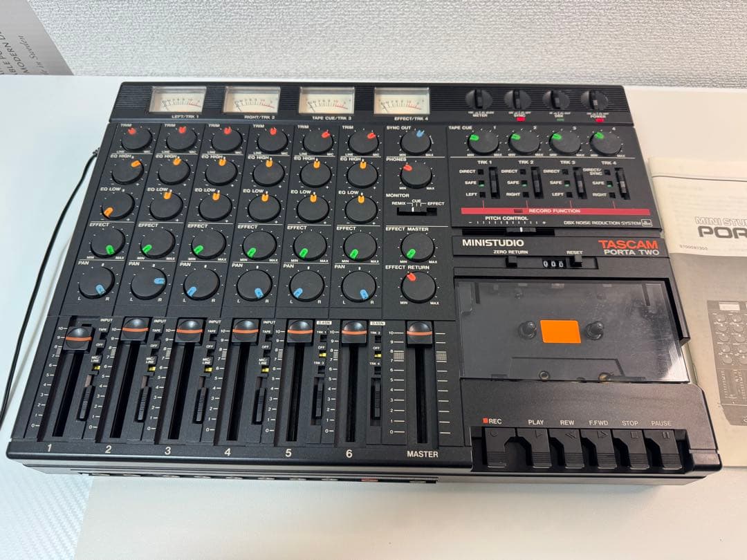 美品　TASCAM PORTA TWO Ministudio カセットMTR