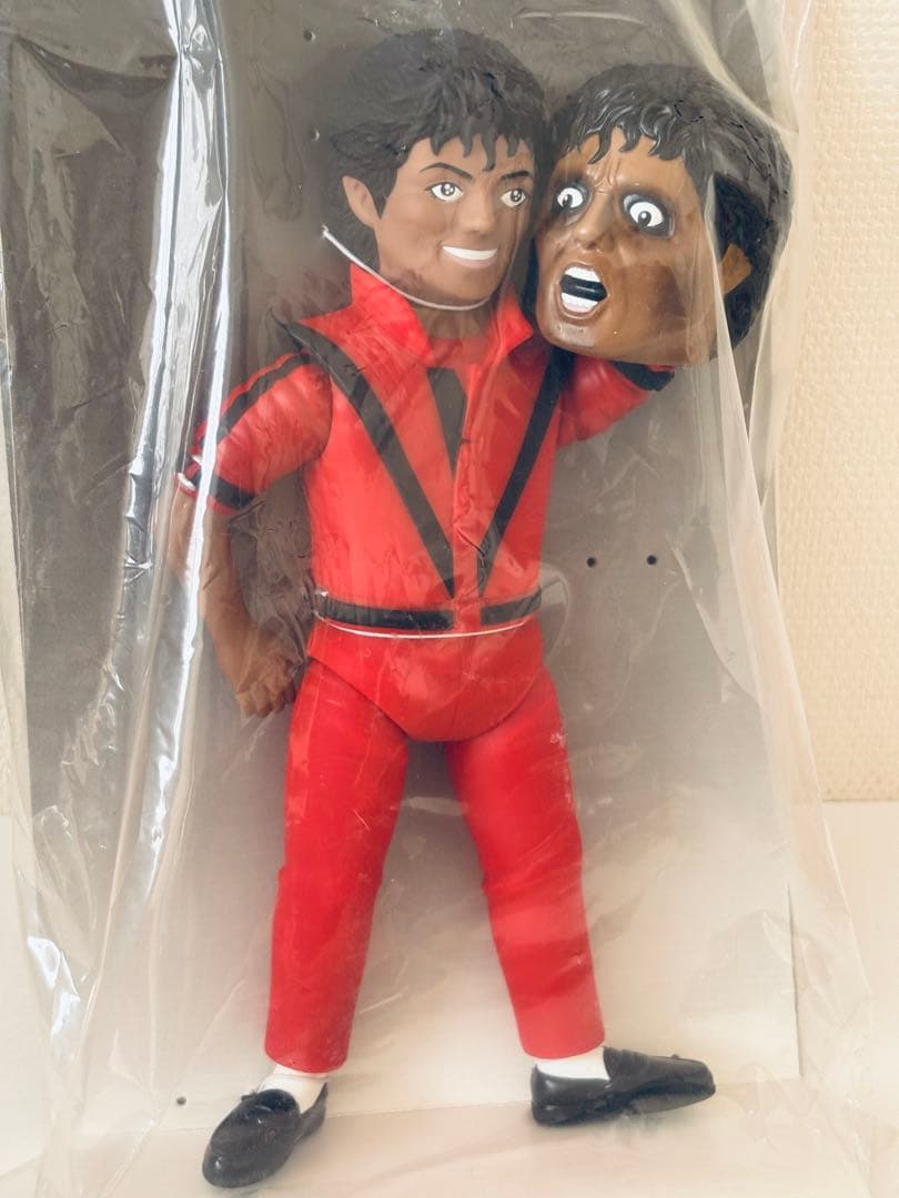 【新品未開封】マイケル・ジャクソン　マルサン　ソフビ　スリラー　狼男　2体セット