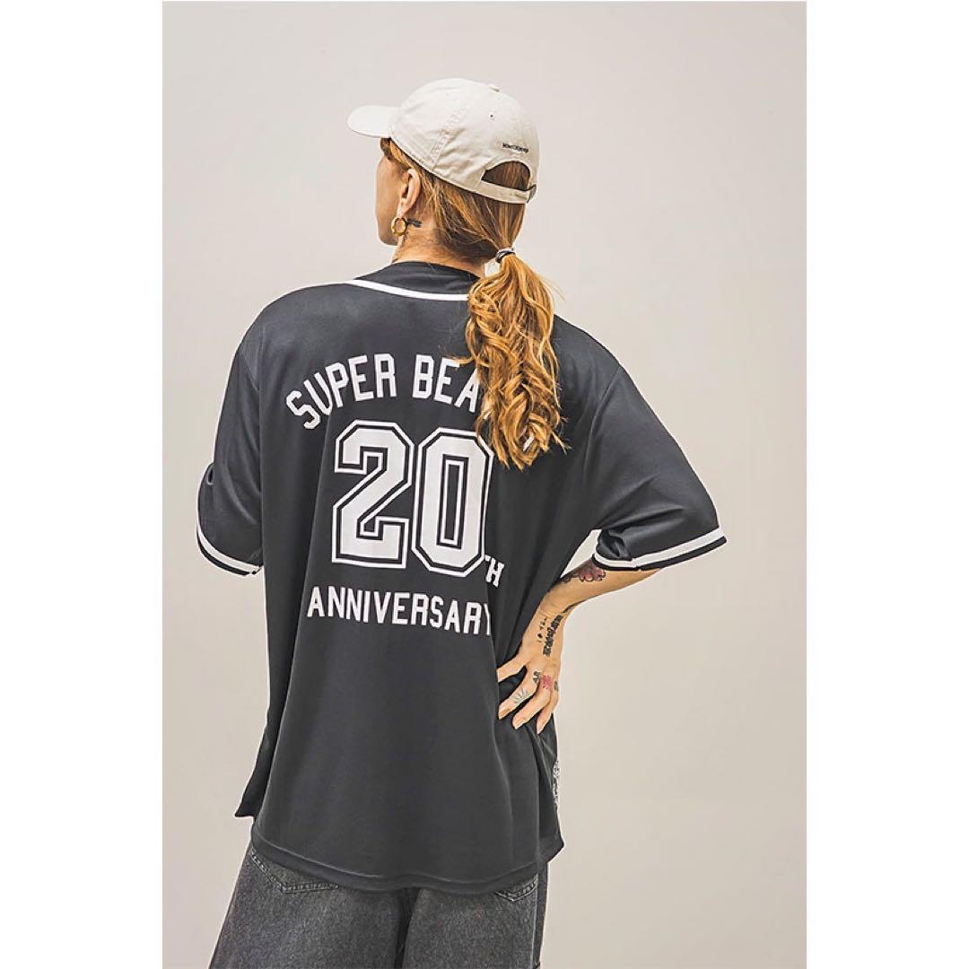 SUPER BEAVER 20th ユニホーム ブラック L ベースボールシャツ