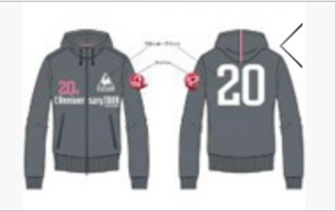 ラルク 20th lecoqsportif コラボパーカー