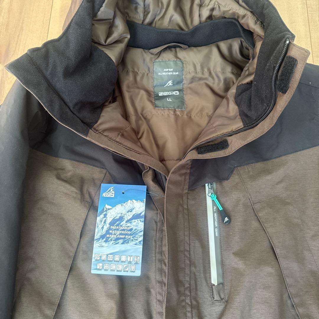 ワークマン　AEGIS　防水防寒ツナギ　作業着