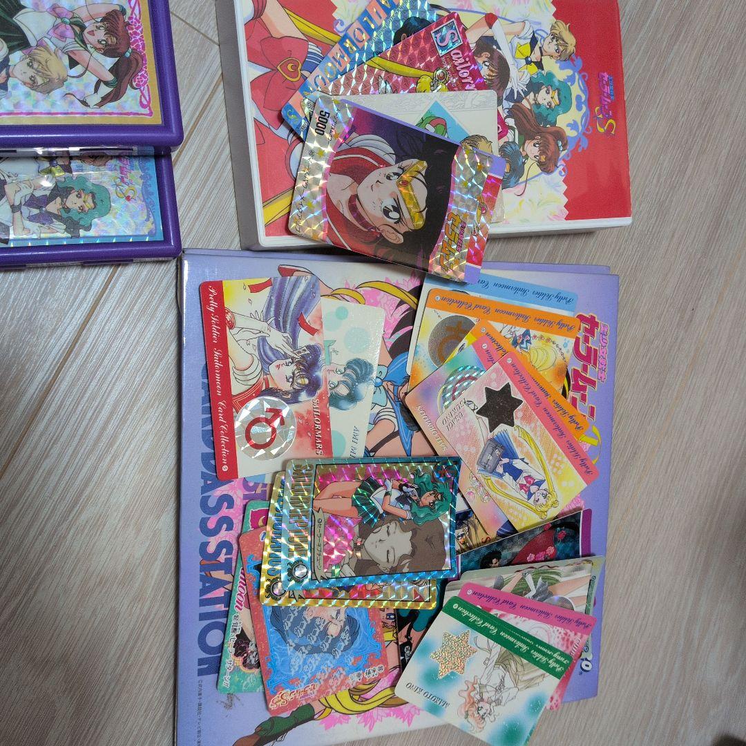 セーラームーングッズ・カード多数・ファイル・ステーショナリー