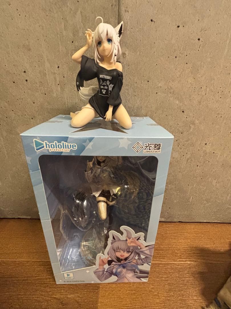 ホロライブ　白神フブキ　フィギュア　修正パーツ有