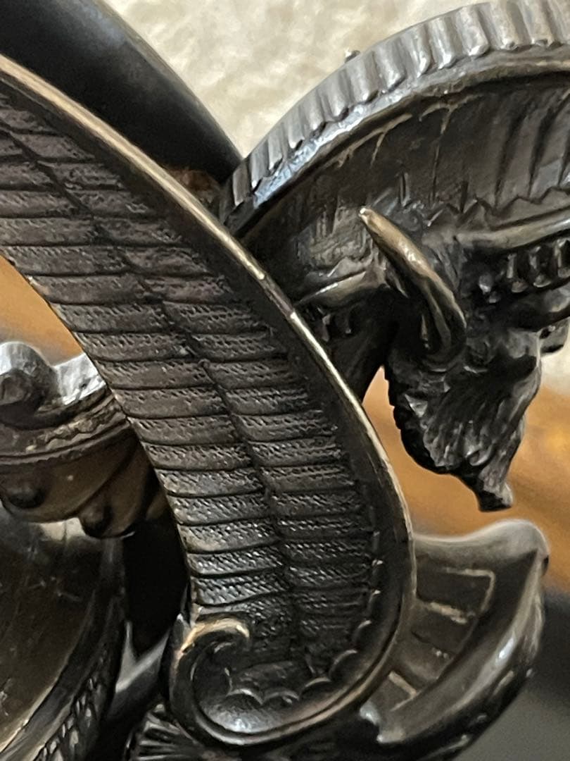 クラシック銀仕上げの製品大皿 菓子器　アンティーク