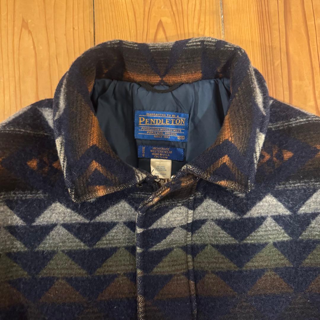 Pendleton ペンドルトンコートウール アメリカ製 チーフジョセフ