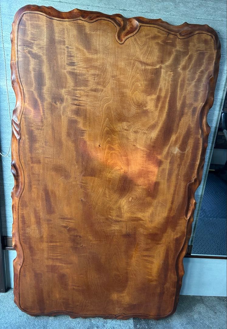 天然木　一枚板　座卓　テーブル