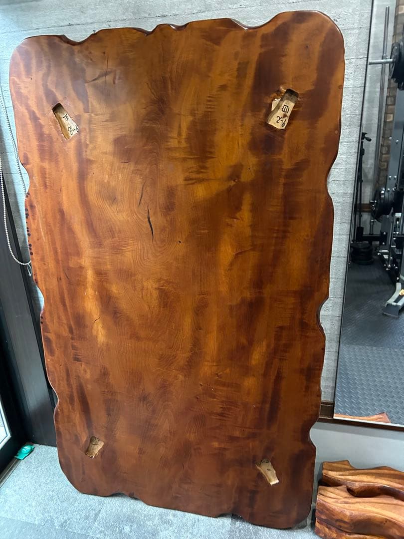 天然木　一枚板　座卓　テーブル