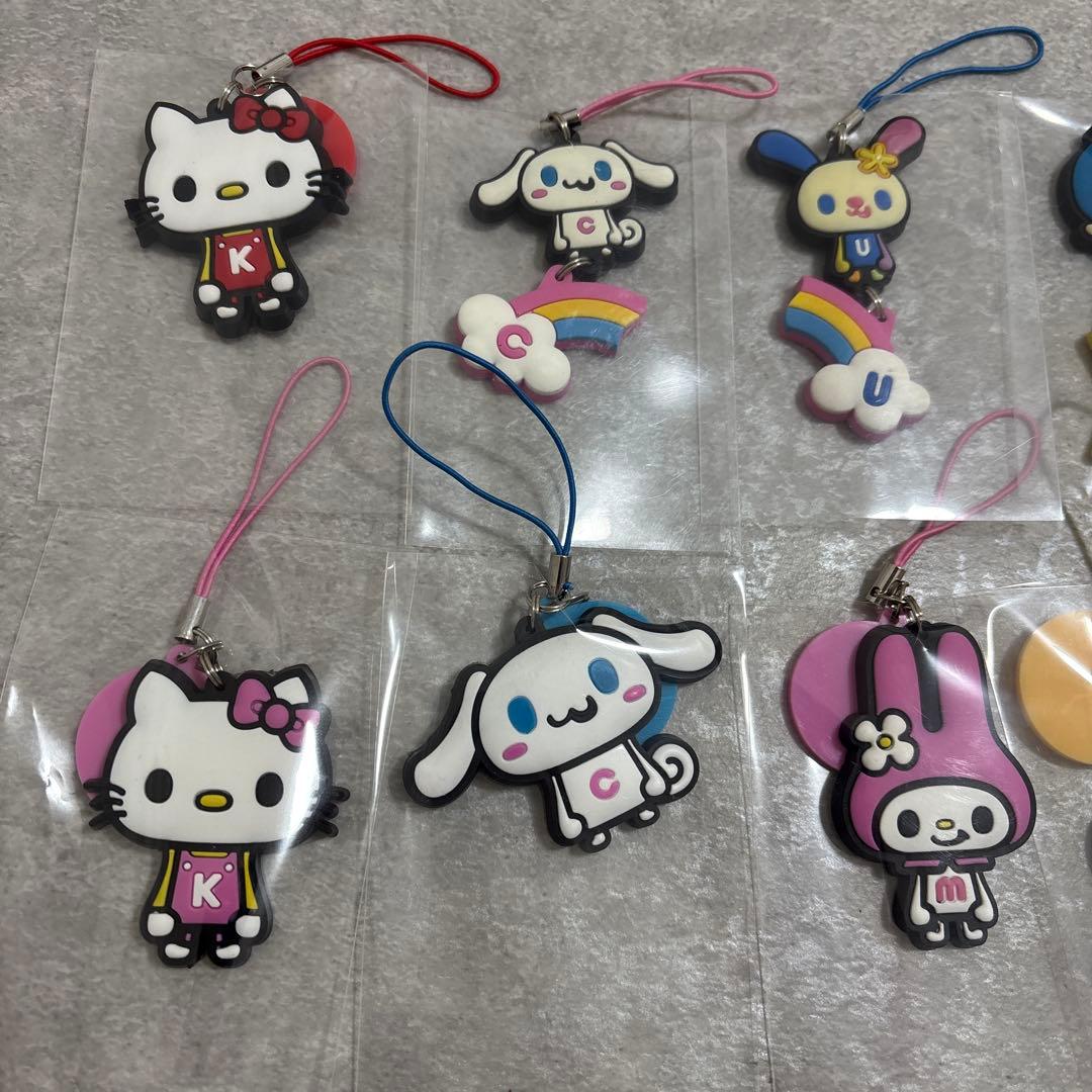 レトロ　レア　サンリオラバーストラップ　14種セット　まとめ売り