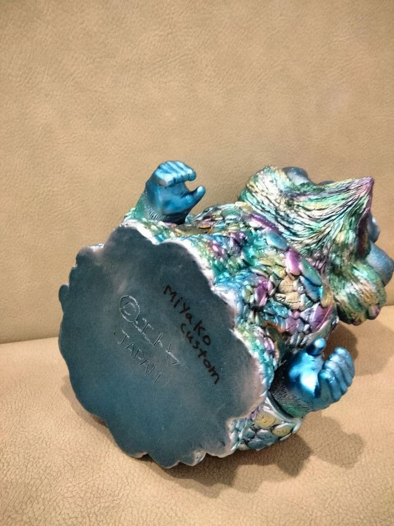 ソフビ　monstock 超未来人類ヒバンゴ　エトヤ製作堂　izumonster