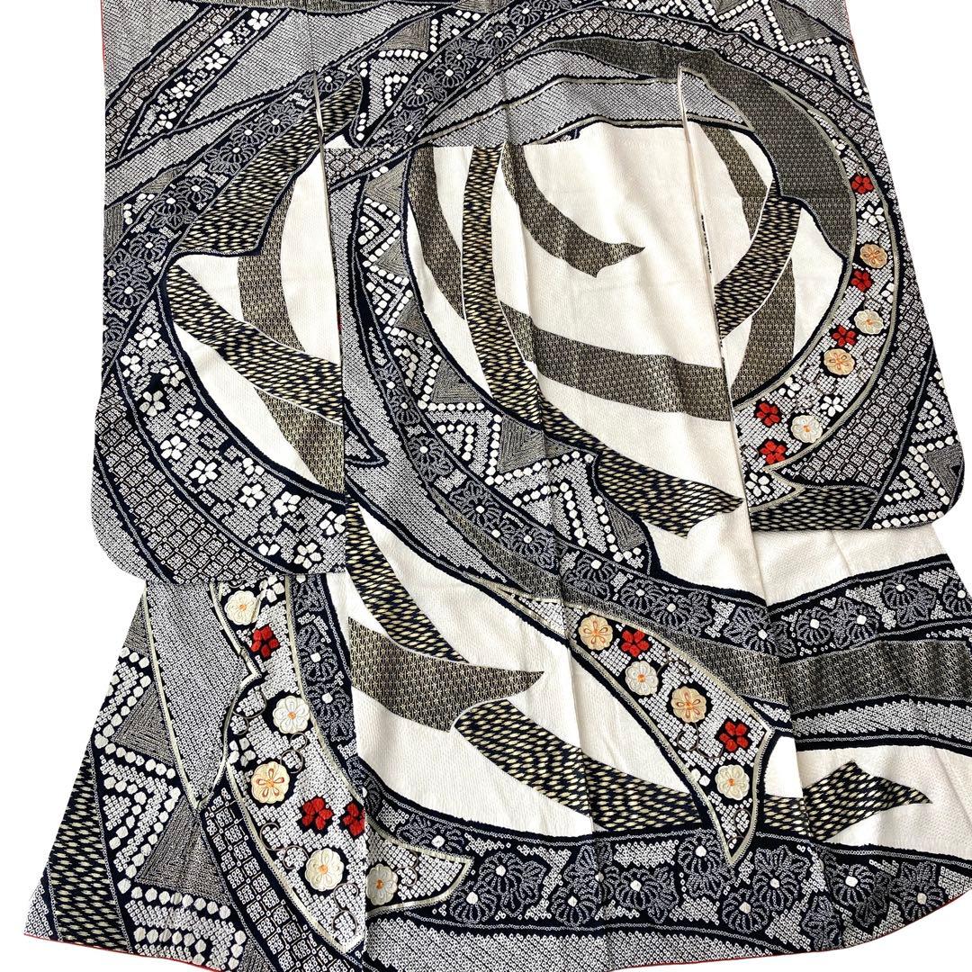 ™️ 振袖5点セット‼️フルセット　絞り　お振袖セット‼️NO59