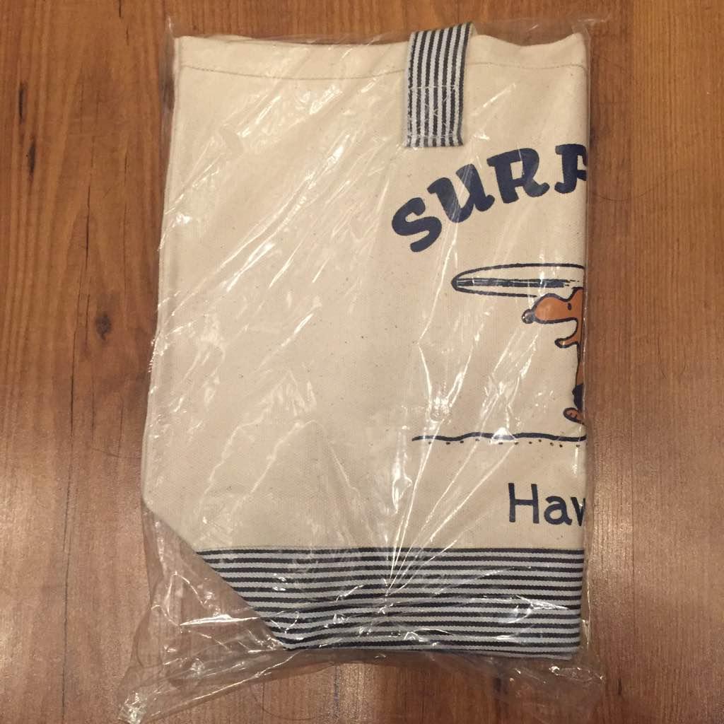 【ハワイ限定】日焼けスヌーピー トートバッグ