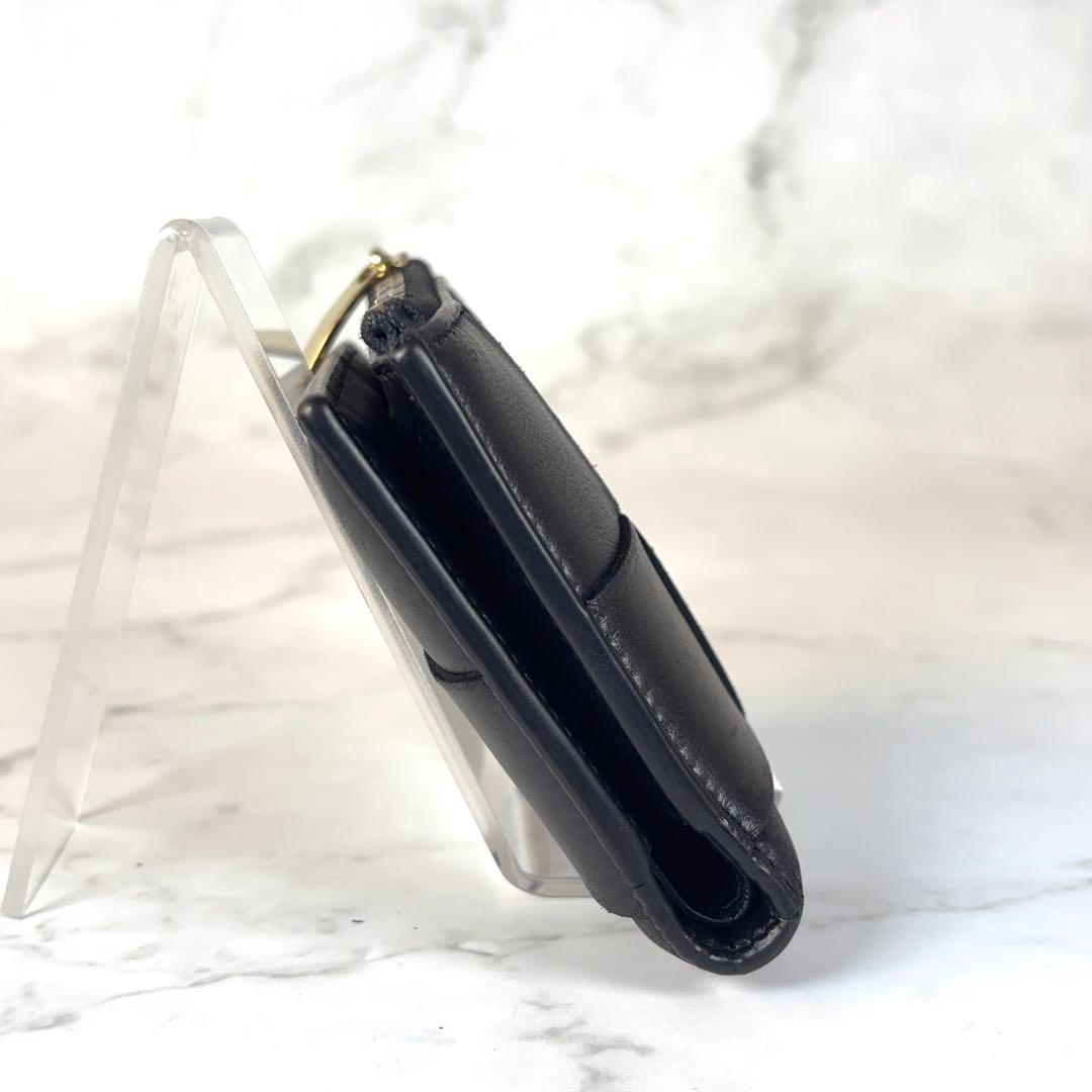 BOTTEGA VENETA 財布 2つ折り カセット 黒