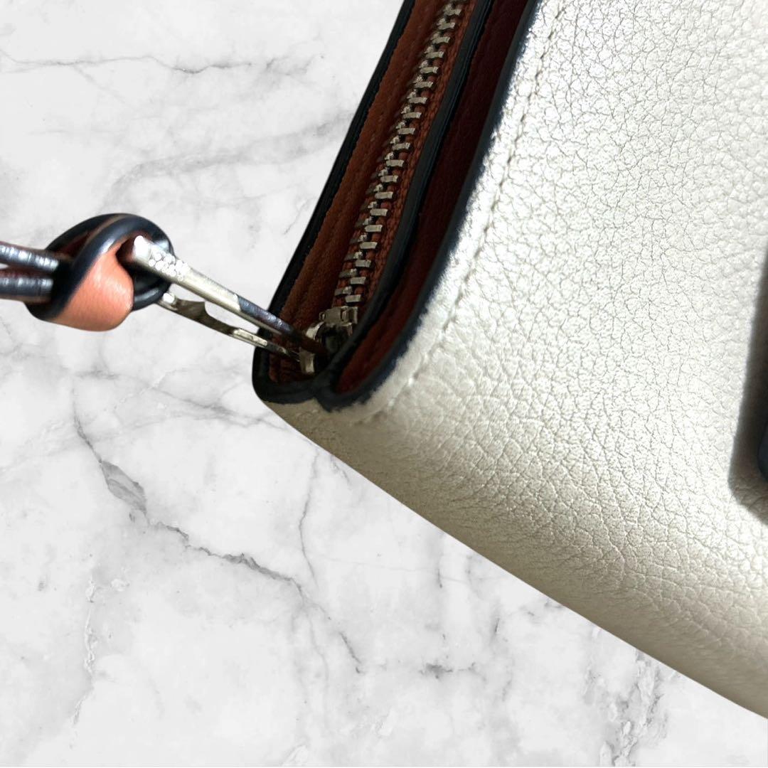 箱付き✨️LOEWE　ロエベ　アナグラム　バーティカル　コンパクトウォレット