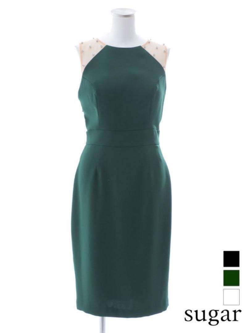 タグ付き未使用✨VELIQUE/ヴェリーク　グリーンミニワンピース　キャバドレス