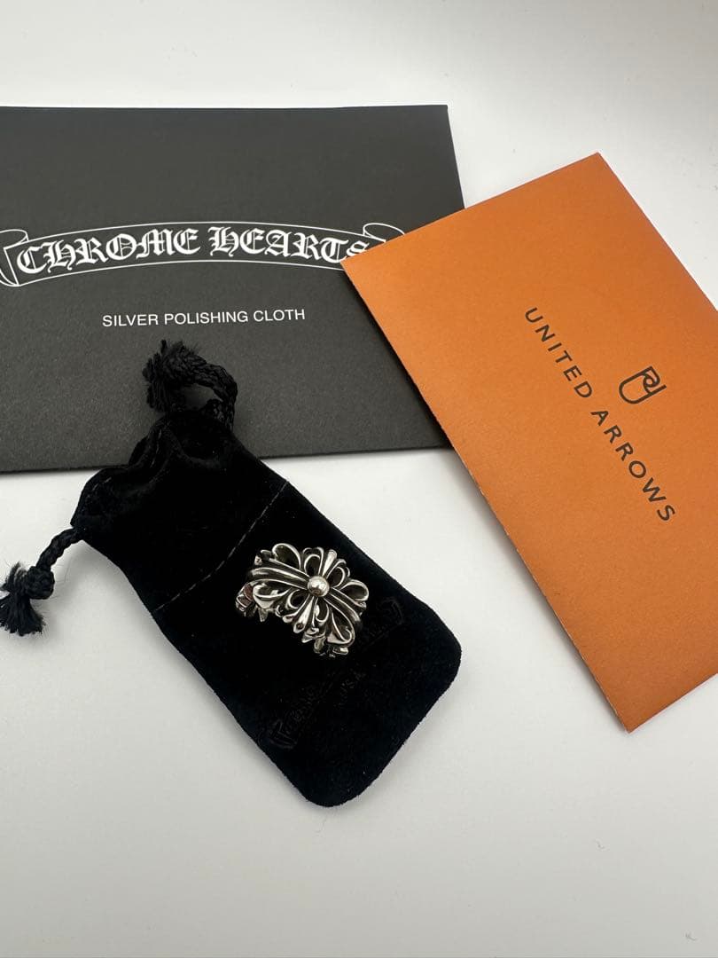 クロムハーツ　ダブルフローラルリング　未使用品　正規店購入