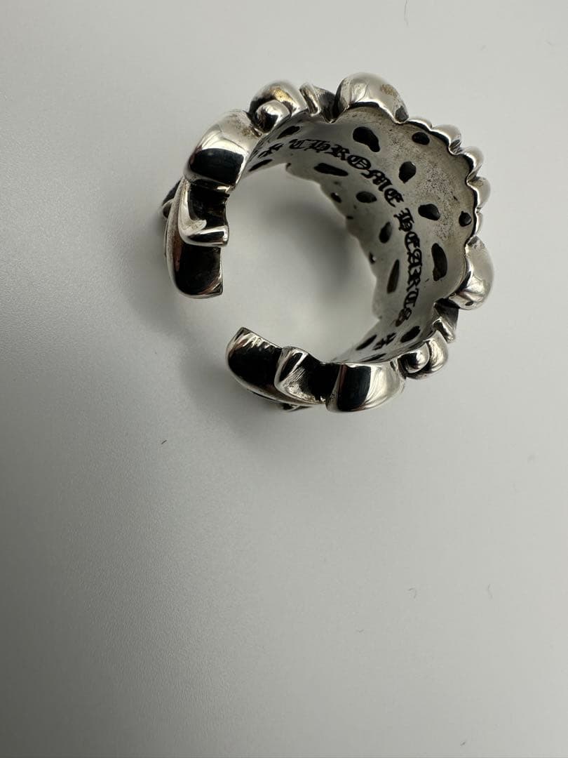 クロムハーツ　ダブルフローラルリング　未使用品　正規店購入