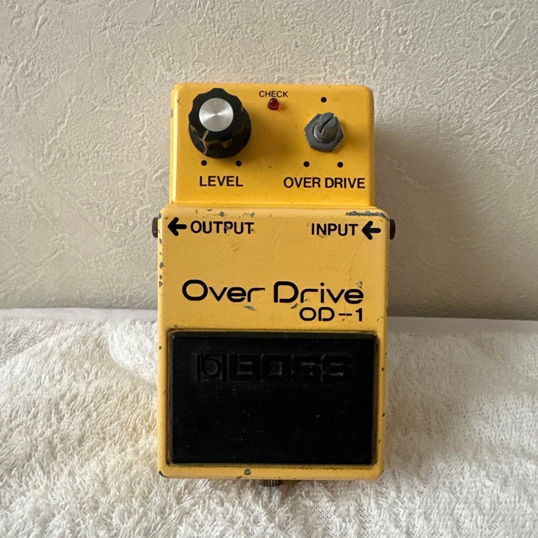 初売り値下げ BOSS Over Drive OD-1 銀ネジ 日本製