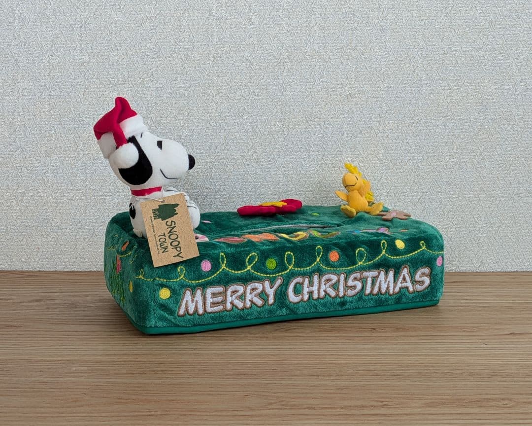 スヌーピータウンショップ クリスマスシリーズ2005 ティッシュボックス ケース